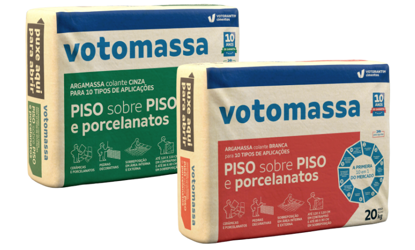 Votomassa Piso Sobre Piso e Porcelanatos Branca